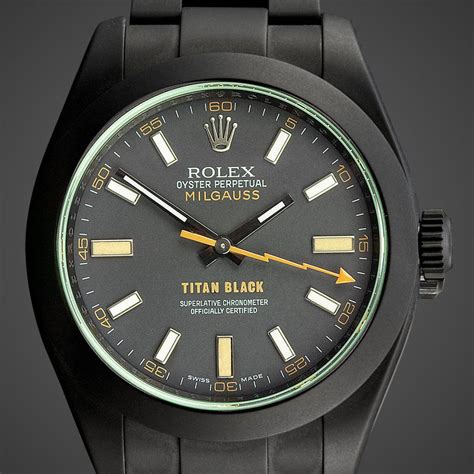 buy rolex milgauss titan black|rolex milgauss black dial discontinued.